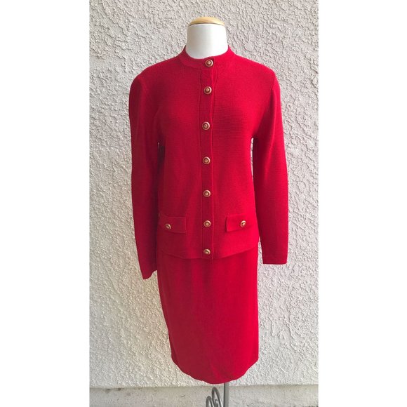 St. John two piece skirt suit